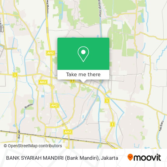 BANK SYARIAH MANDIRI (Bank Mandiri) map