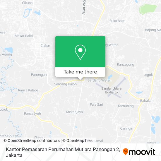 Kantor Pemasaran Perumahan Mutiara Panongan 2 map