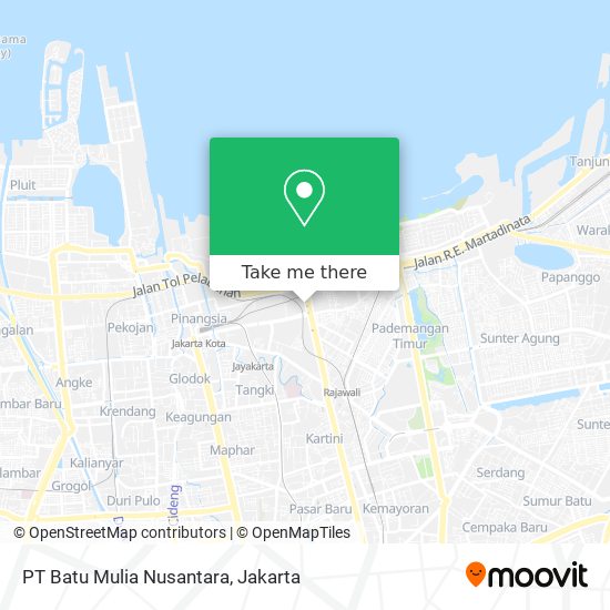 PT Batu Mulia Nusantara map