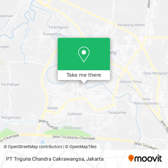 PT Triguna Chandra Cakrawangsa map