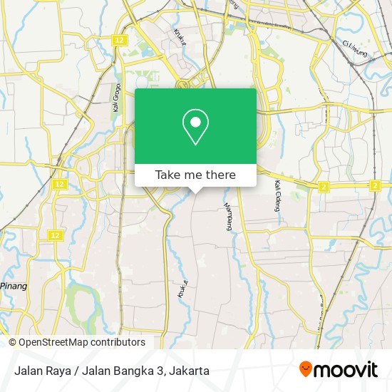 Jalan Raya / Jalan Bangka 3 map