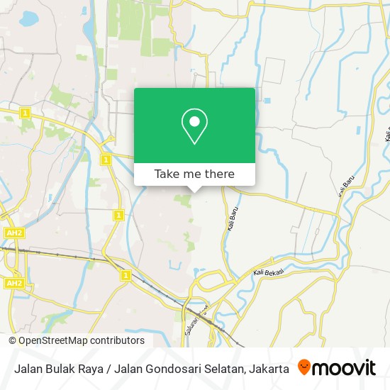 Jalan Bulak Raya / Jalan Gondosari Selatan map