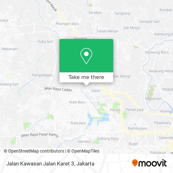 Jalan Kawasan Jalan Karet 3 map