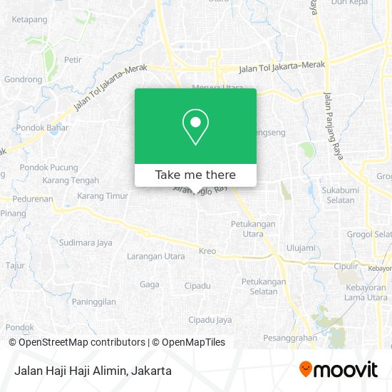 Jalan Haji Haji Alimin map