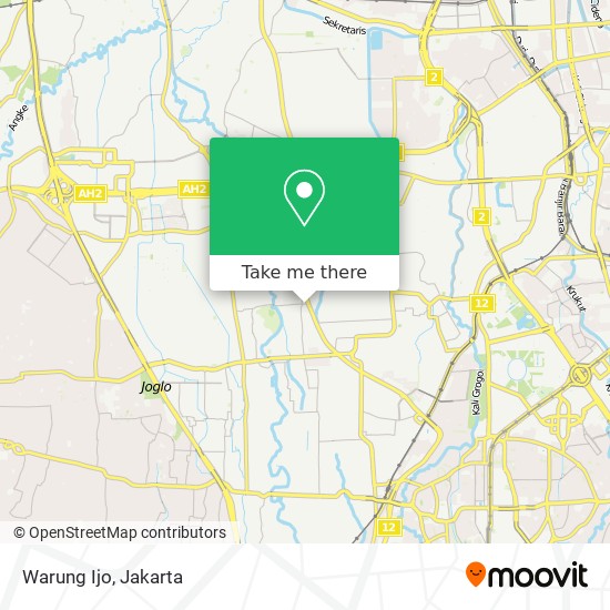 Warung Ijo map