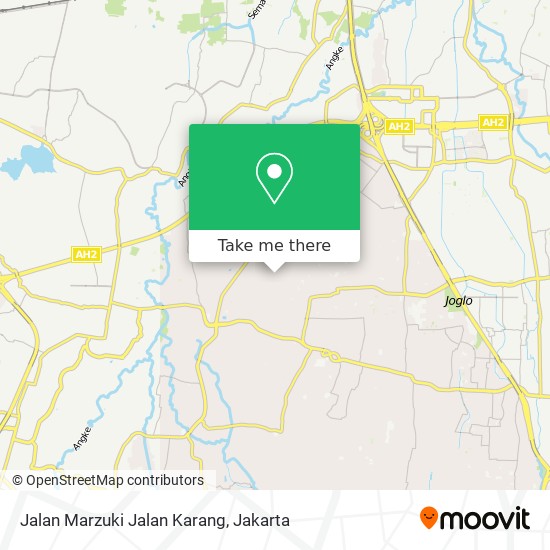 Jalan Marzuki Jalan Karang map