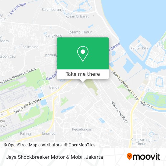 Jaya Shockbreaker Motor & Mobil map