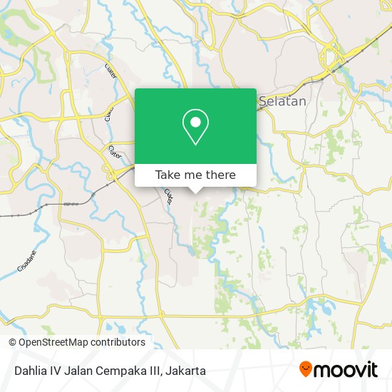 Dahlia IV Jalan Cempaka III map