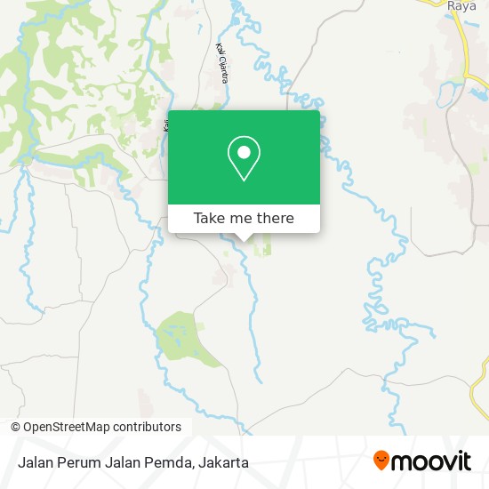 Jalan Perum Jalan Pemda map