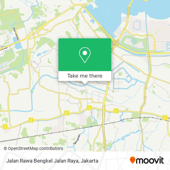 Jalan Rawa Bengkel Jalan Raya map