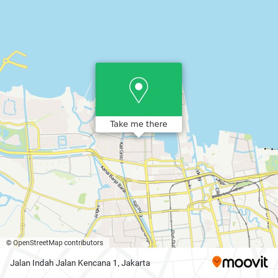 Jalan Indah Jalan Kencana 1 map