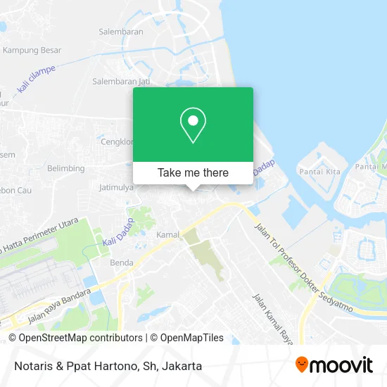 Notaris & Ppat Hartono, Sh map