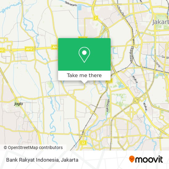 Bank Rakyat Indonesia map