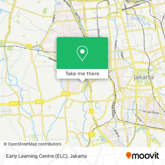 Early Learning Centre (ELC) map