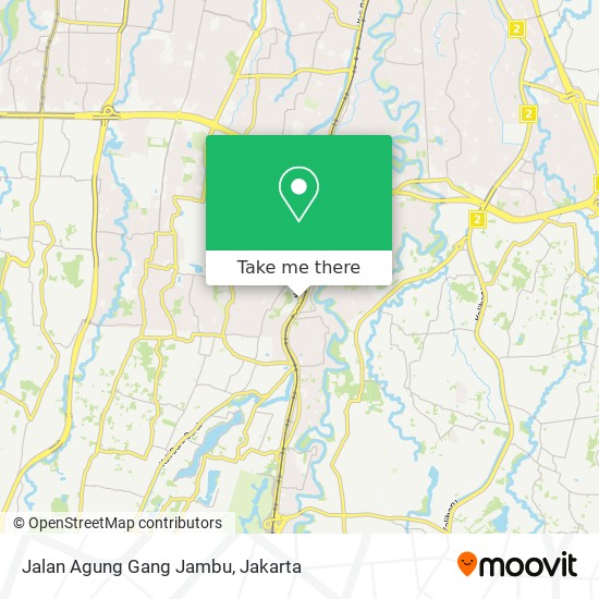 Jalan Agung Gang Jambu map