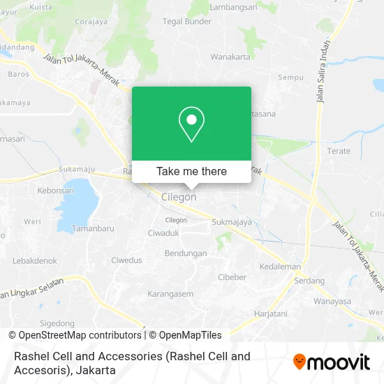 Rashel Cell and Accessories map