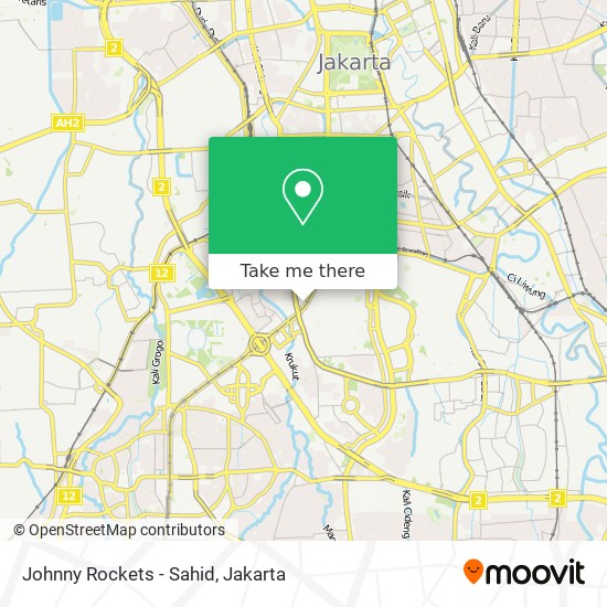 Johnny Rockets - Sahid map