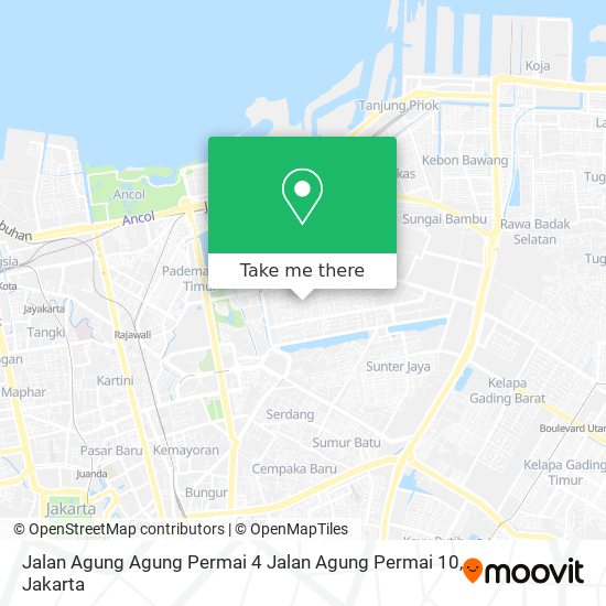 Jalan Agung Agung Permai 4 Jalan Agung Permai 10 map