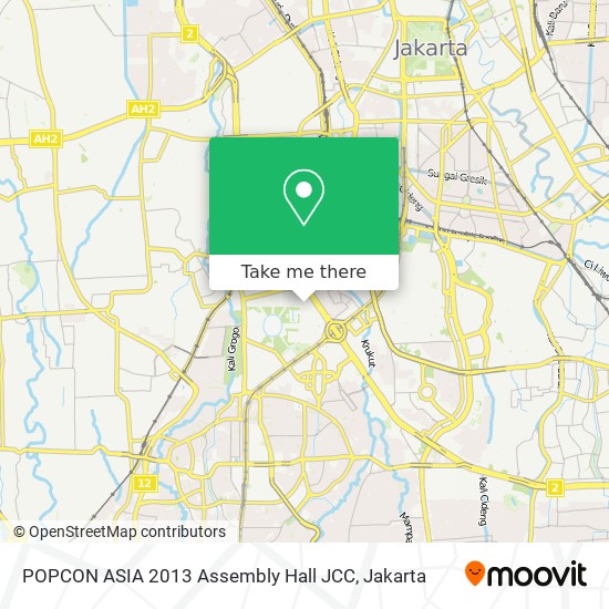 POPCON ASIA 2013 Assembly Hall JCC map