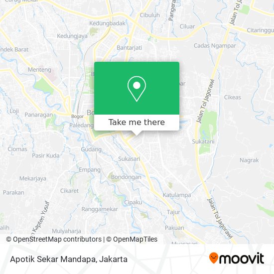 Apotik Sekar Mandapa map