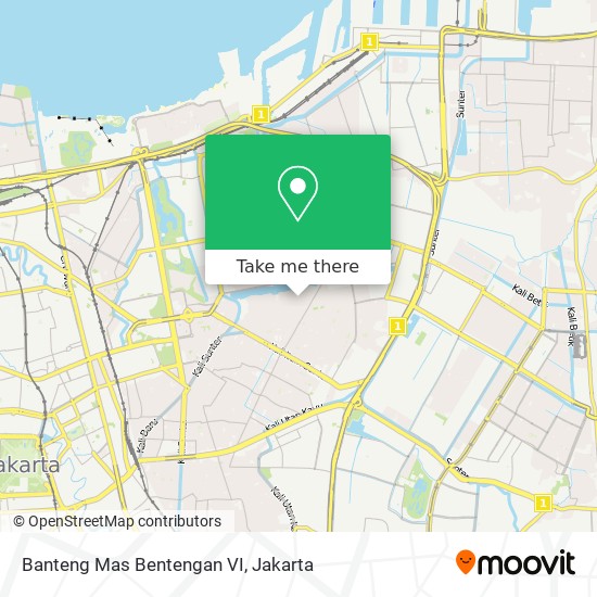 Banteng Mas Bentengan VI map