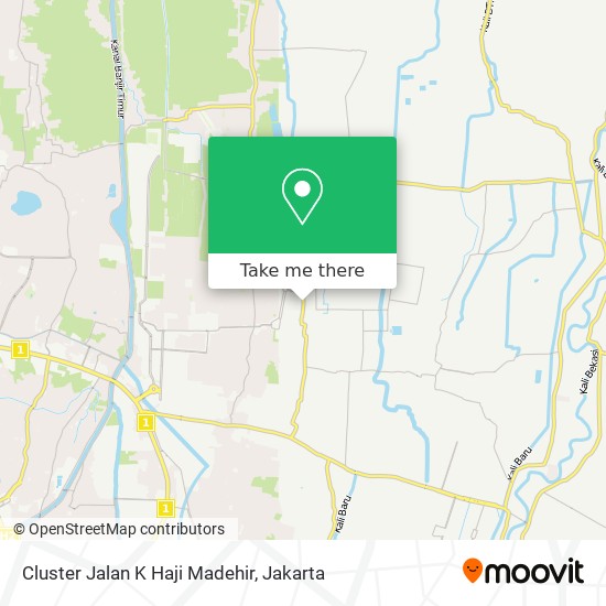 Cluster Jalan K Haji Madehir map