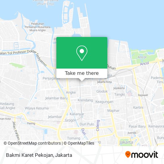 Bakmi Karet Pekojan map