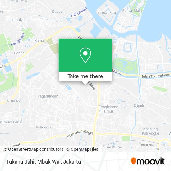 Tukang Jahit Mbak War map