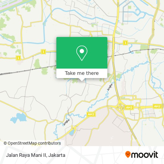 Jalan Raya Mani II map