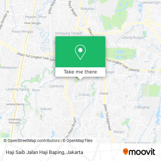 Haji Saib Jalan Haji Baping map