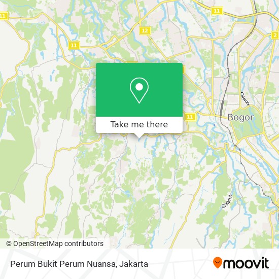 Perum Bukit Perum Nuansa map