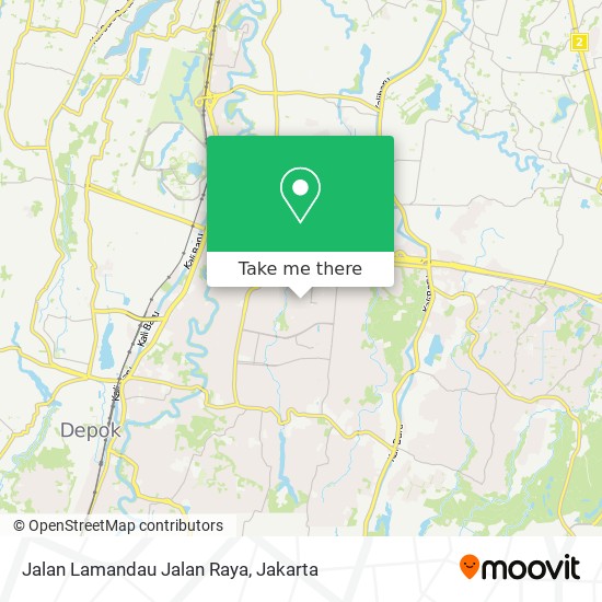 Jalan Lamandau Jalan Raya map