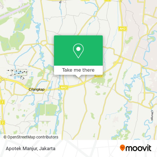 Apotek Manjur map