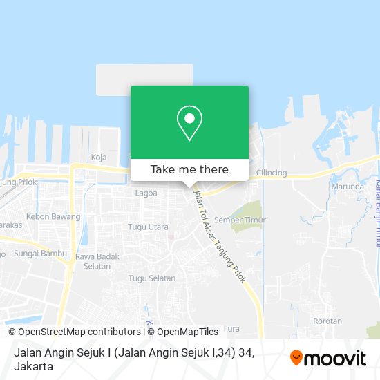 Jalan Angin Sejuk I (Jalan Angin Sejuk I,34) 34 map