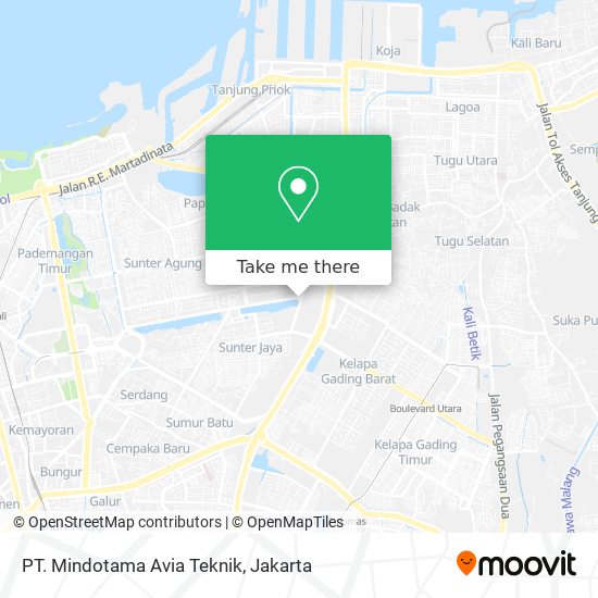 PT. Mindotama Avia Teknik map