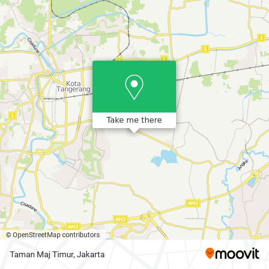 Taman Maj Timur map