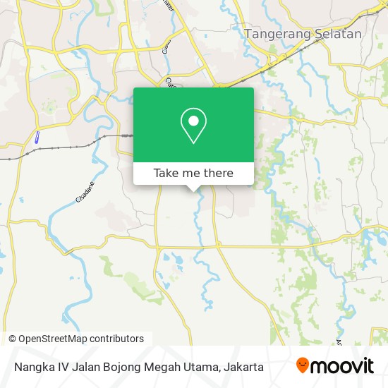 Nangka IV Jalan Bojong Megah Utama map