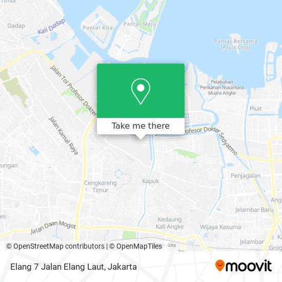 Elang 7 Jalan Elang Laut map
