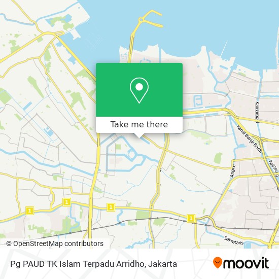 Pg PAUD TK Islam Terpadu Arridho map