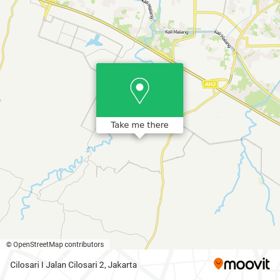 Cilosari I Jalan Cilosari 2 map