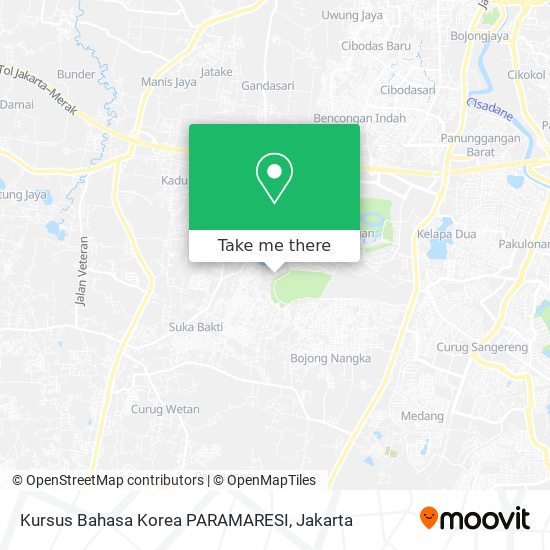 Kursus Bahasa Korea PARAMARESI map