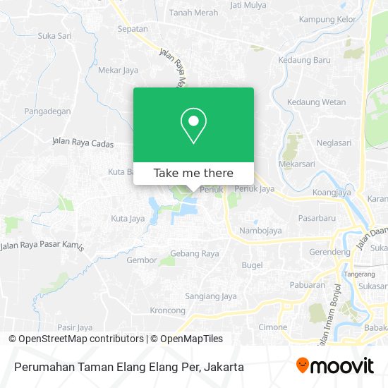 Perumahan Taman Elang Elang Per map