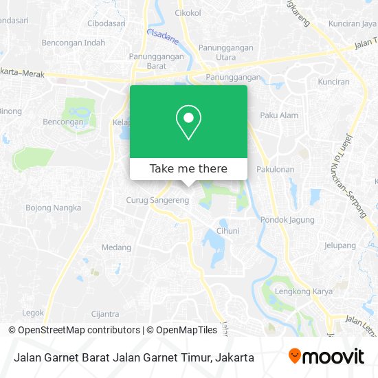 Jalan Garnet Barat Jalan Garnet Timur map