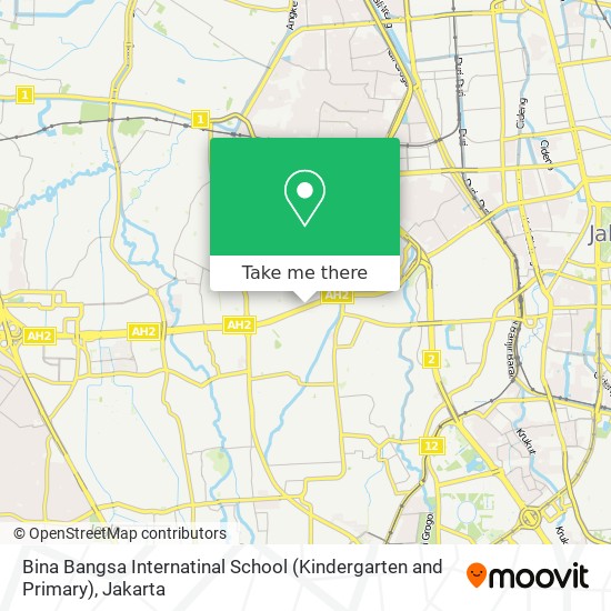 Bina Bangsa Internatinal  School (Kindergarten and Primary) map