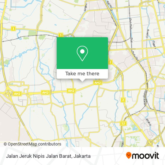 Jalan Jeruk Nipis Jalan Barat map