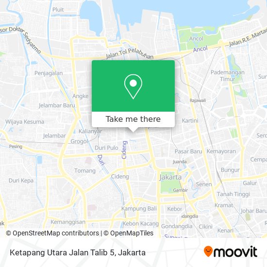 Ketapang Utara Jalan Talib 5 map