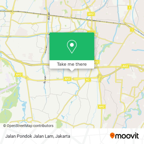 Jalan Pondok Jalan Lam map