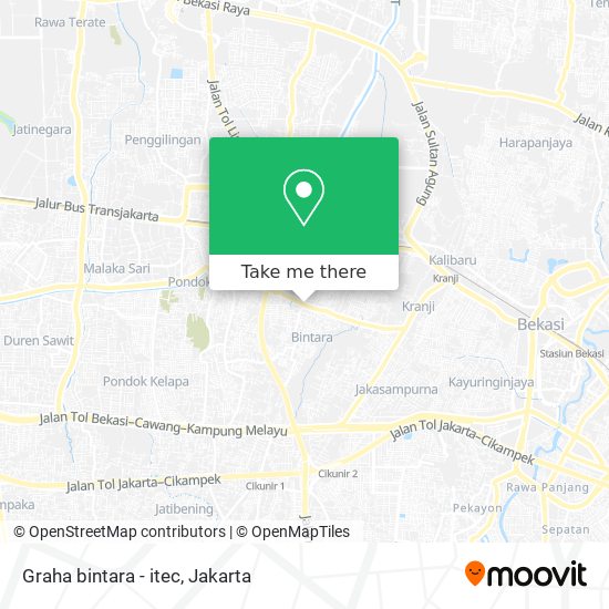 Graha bintara - itec map