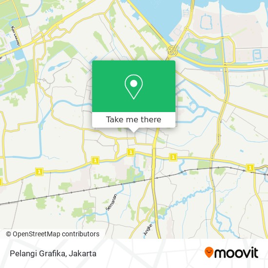 Pelangi Grafika map