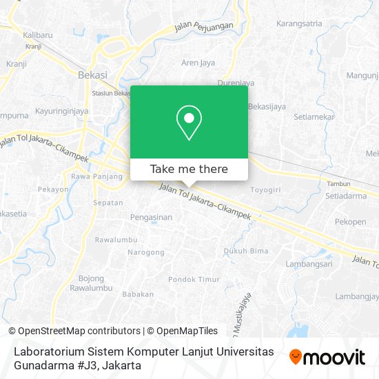 Laboratorium Sistem Komputer Lanjut Universitas Gunadarma #J3 map